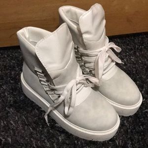 Nasty Gal Snowed In Platform Boot